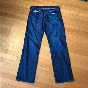 Lucky Brand Y2K vintage 361 straight Blue Denim Jeans